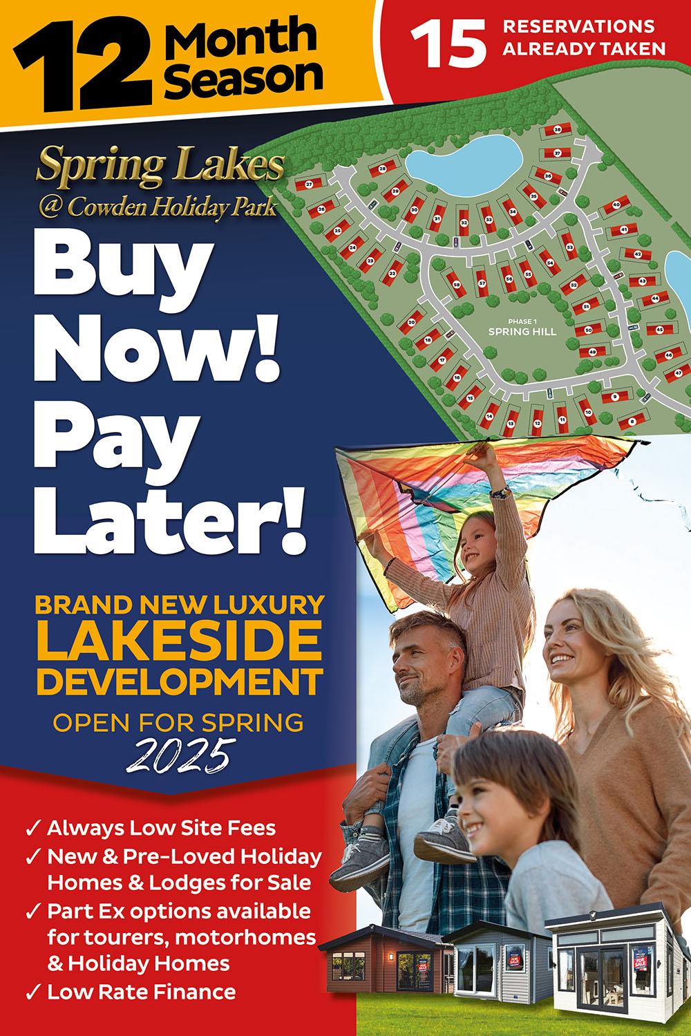 Spring Lakes - Brand new luxury lakeside development open for spring 2025.